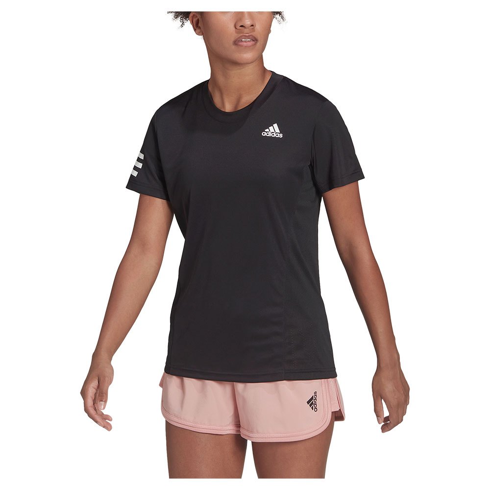 Adidas Club Short Sleeve T-shirt Schwarz L Frau von Adidas