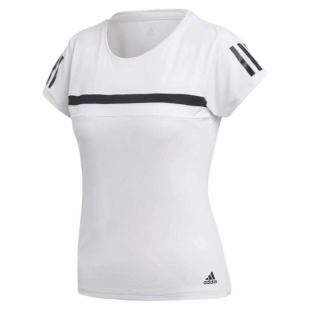 Adidas Club Short Sleeve T-shirt Weiß S Frau von Adidas