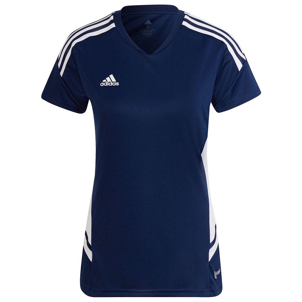 Adidas Condivo 22 Short Sleeve T-shirt Blau XS / Regular Frau von Adidas