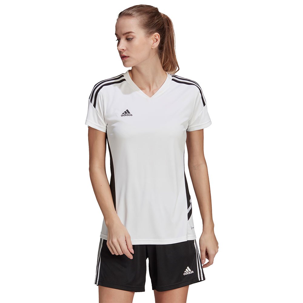 Adidas Condivo 22 Short Sleeve T-shirt Weiß S / Regular Frau von Adidas