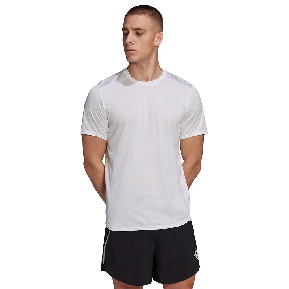 Adidas D4r Short Sleeve T-shirt Weiß L / Regular Mann von Adidas