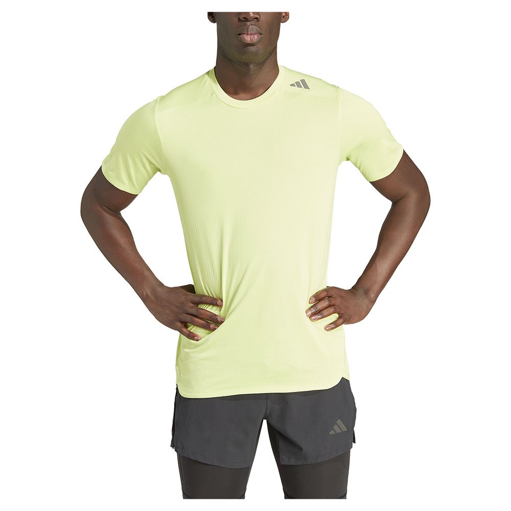 Adidas Designed 4 Heat.rdy Hiit Short Sleeve T-shirt Gelb L / Regular Mann von Adidas
