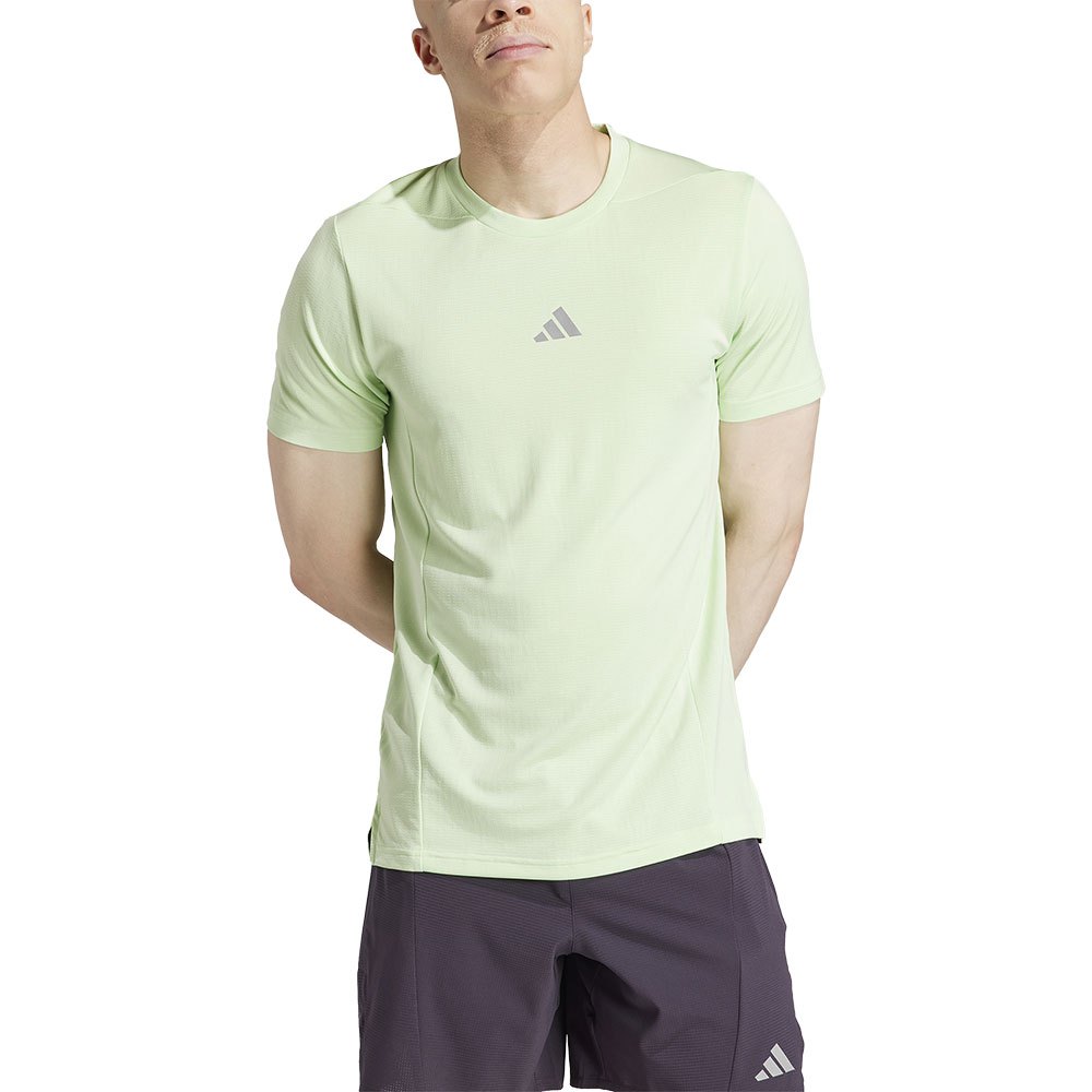 Adidas Designed For Training Hr Short Sleeve T-shirt Grün L Mann von Adidas
