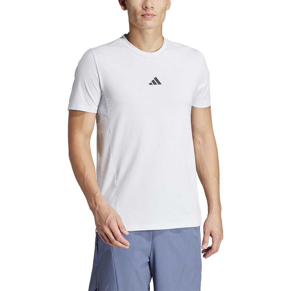 Adidas Designed For Training Short Sleeve T-shirt Weiß M Mann von Adidas