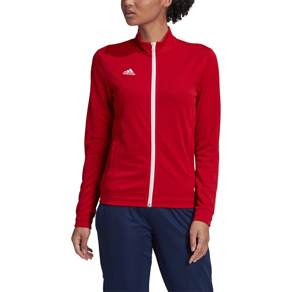 Adidas Entrada 22 Jacket Rot S / Regular Frau von Adidas