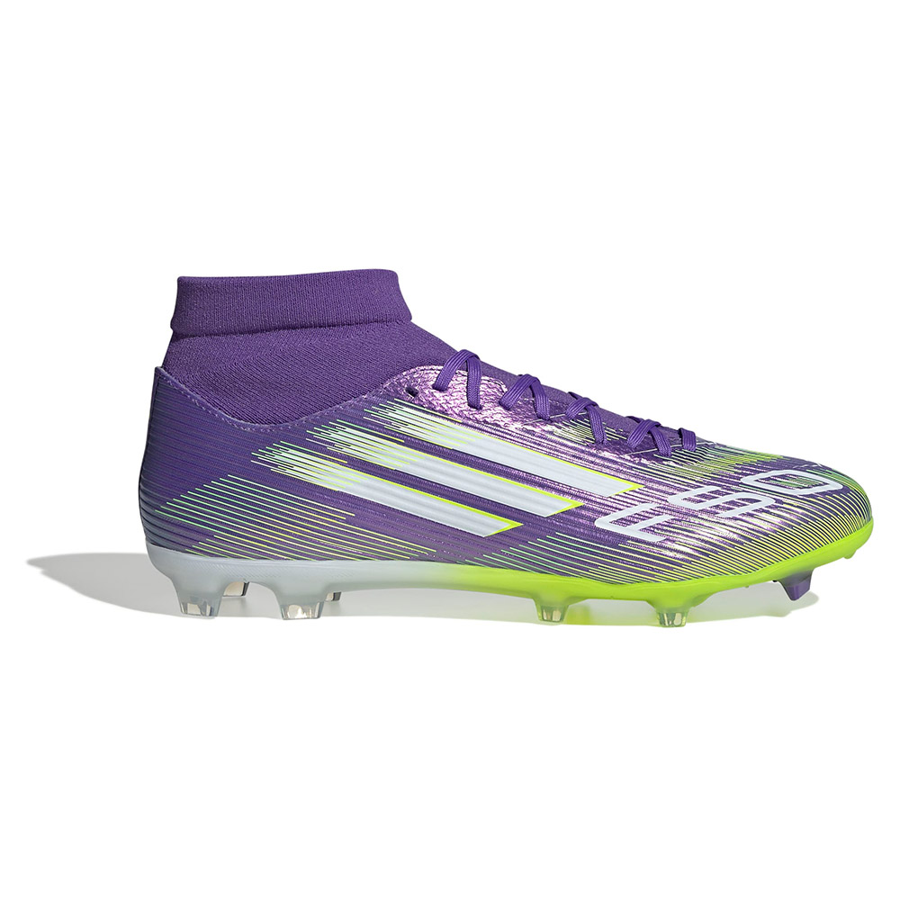 Adidas F50 League Mid Fg/mg Football Boots Lila EU 42 2/3 von Adidas