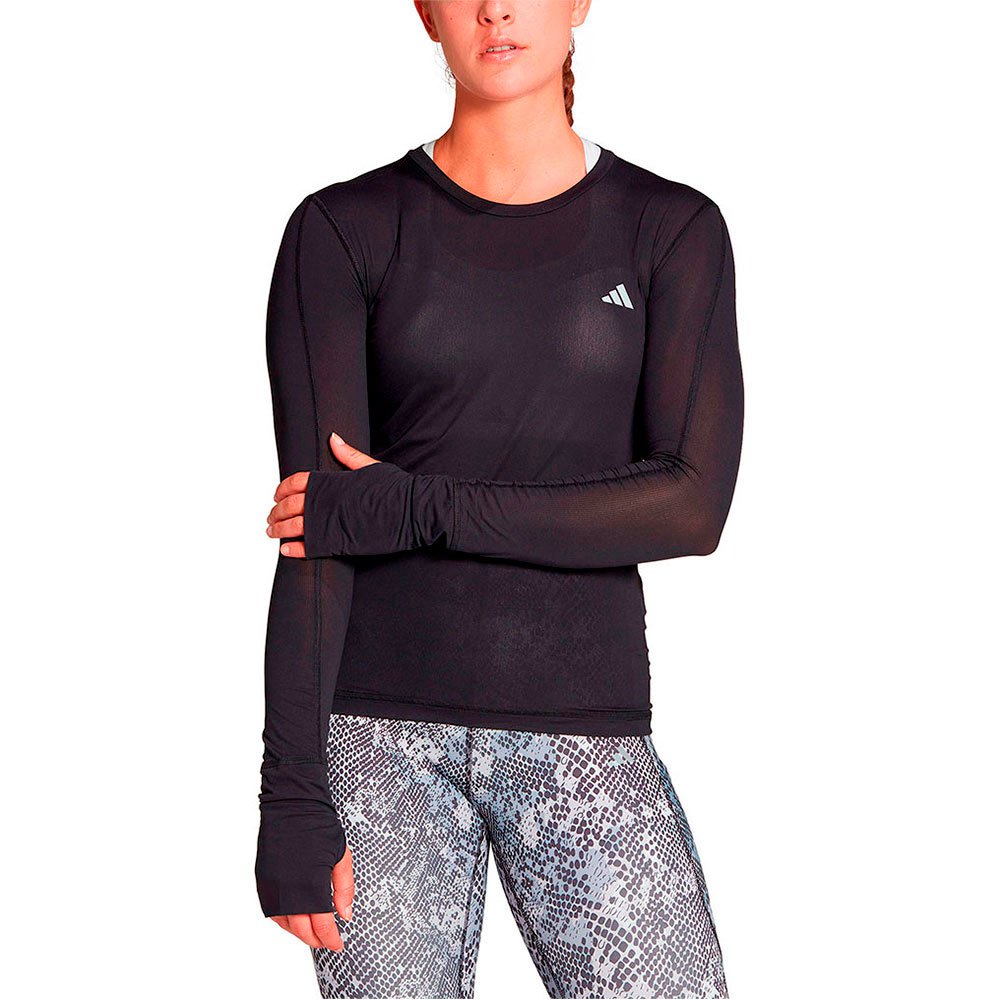 Adidas Fast Long Sleeve T-shirt Schwarz XS Frau von Adidas