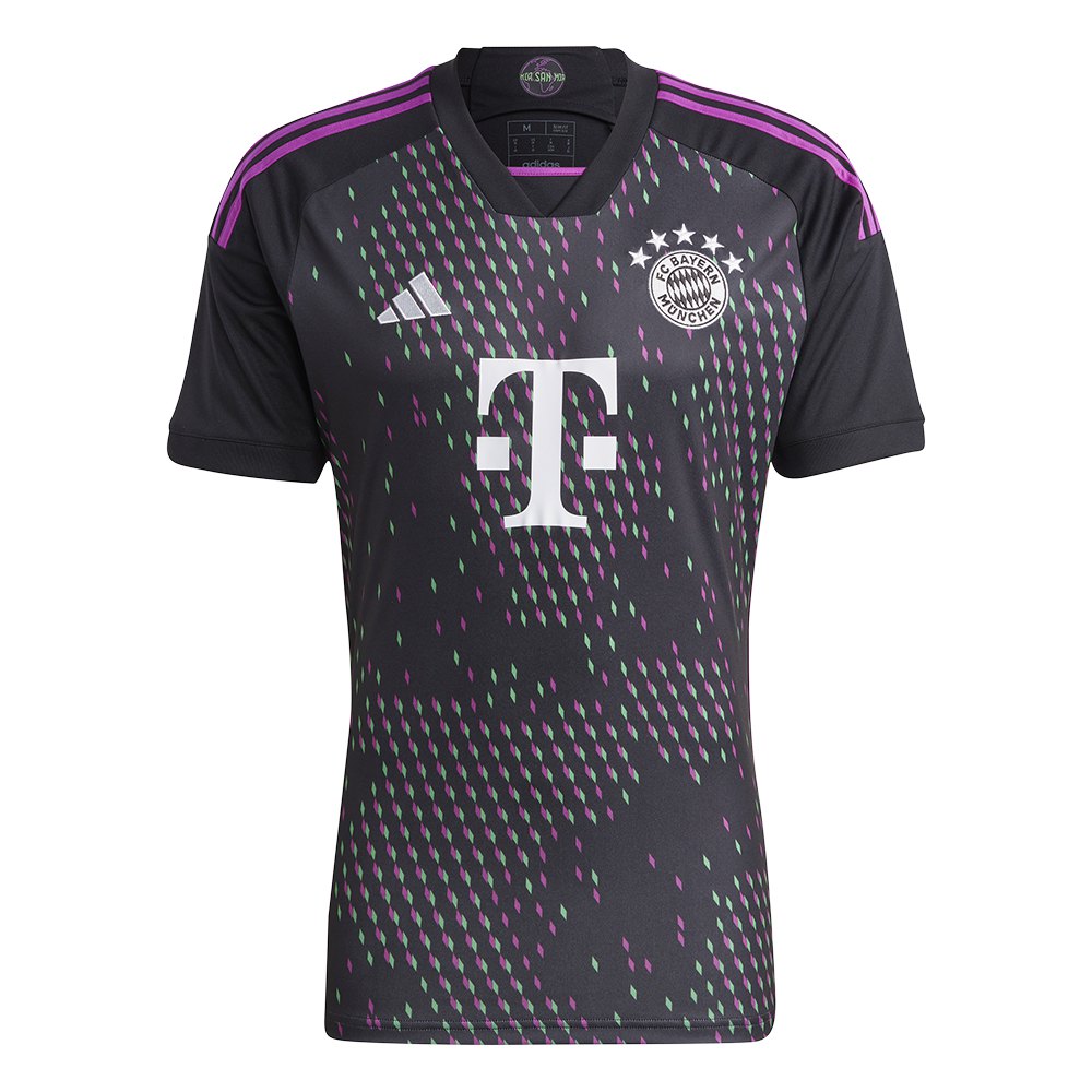 Adidas Fc Bayern 23/24 Short Sleeve T-shirt Away Grau M von Adidas