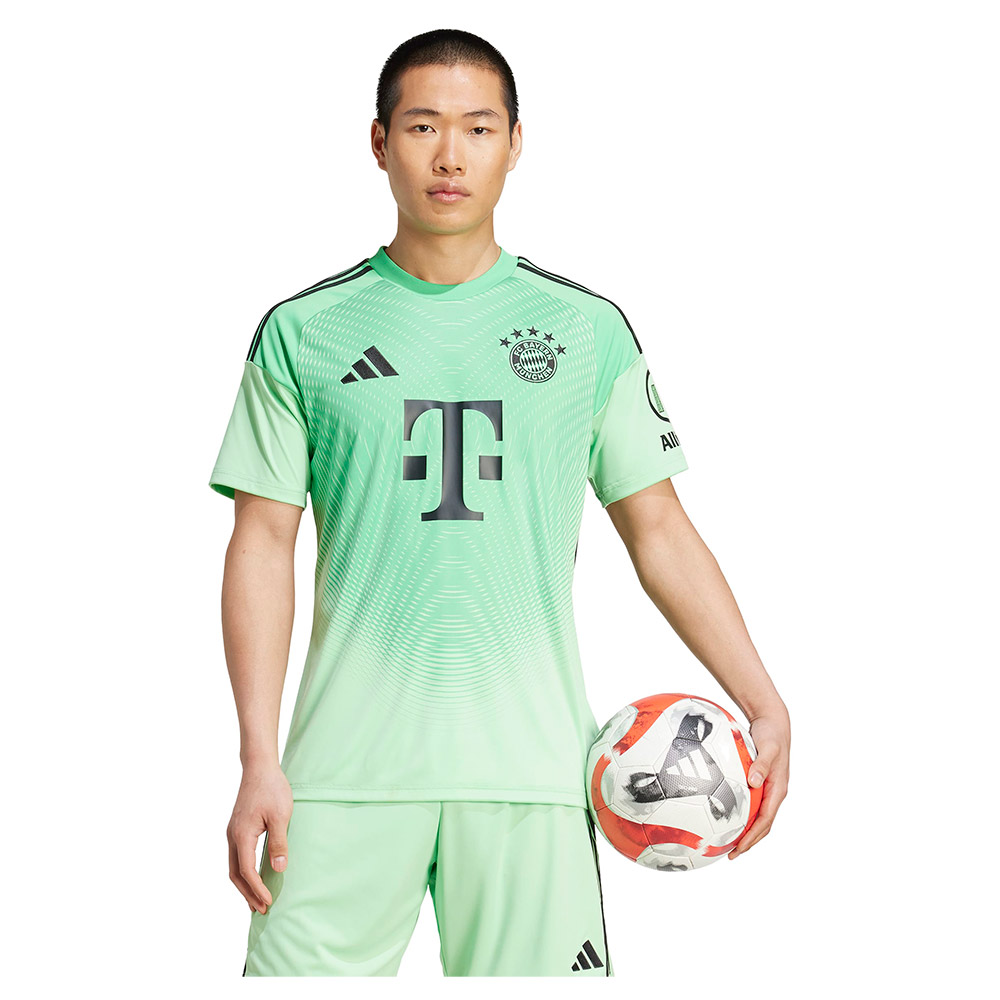 Adidas Fc Bayern 25/26 Goalkeeper Short Sleeve T-shirt Grün XL von Adidas