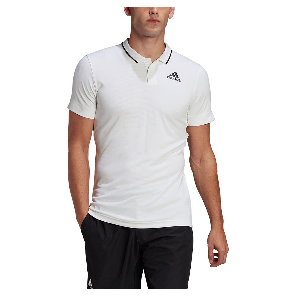 Adidas Freelift Short Sleeve Polo Weiß M Mann von Adidas