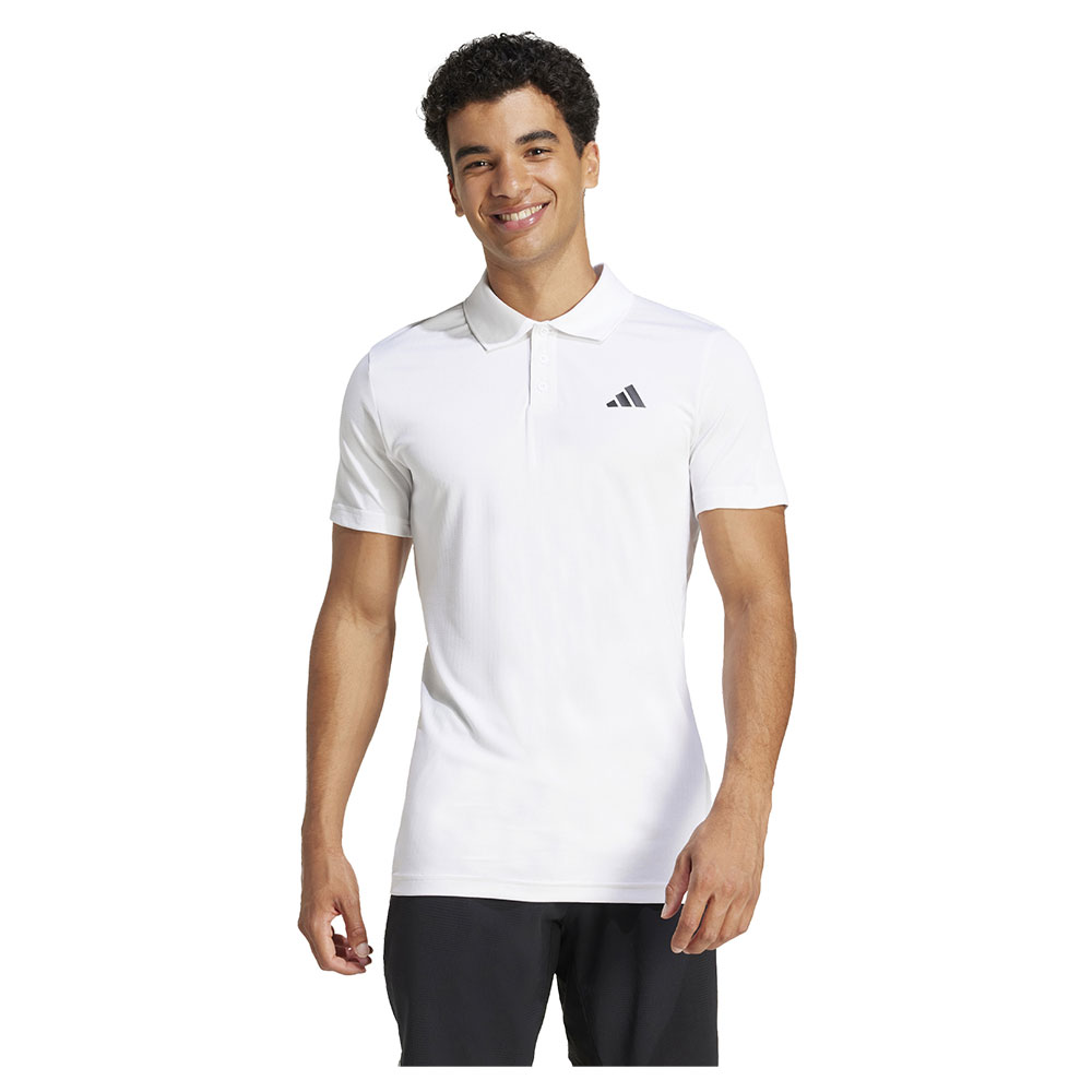 Adidas Freelift Short Sleeve Polo Weiß XL Mann von Adidas