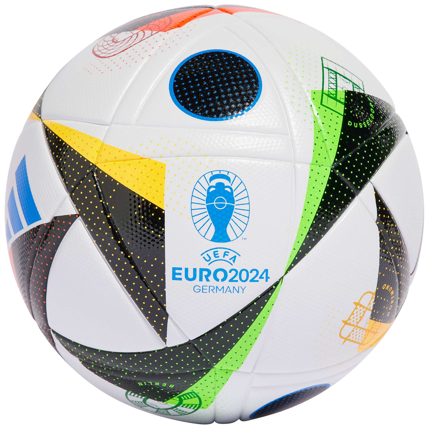 Adidas Fußball "Euro24 LGE J350", Größe 4 von Adidas
