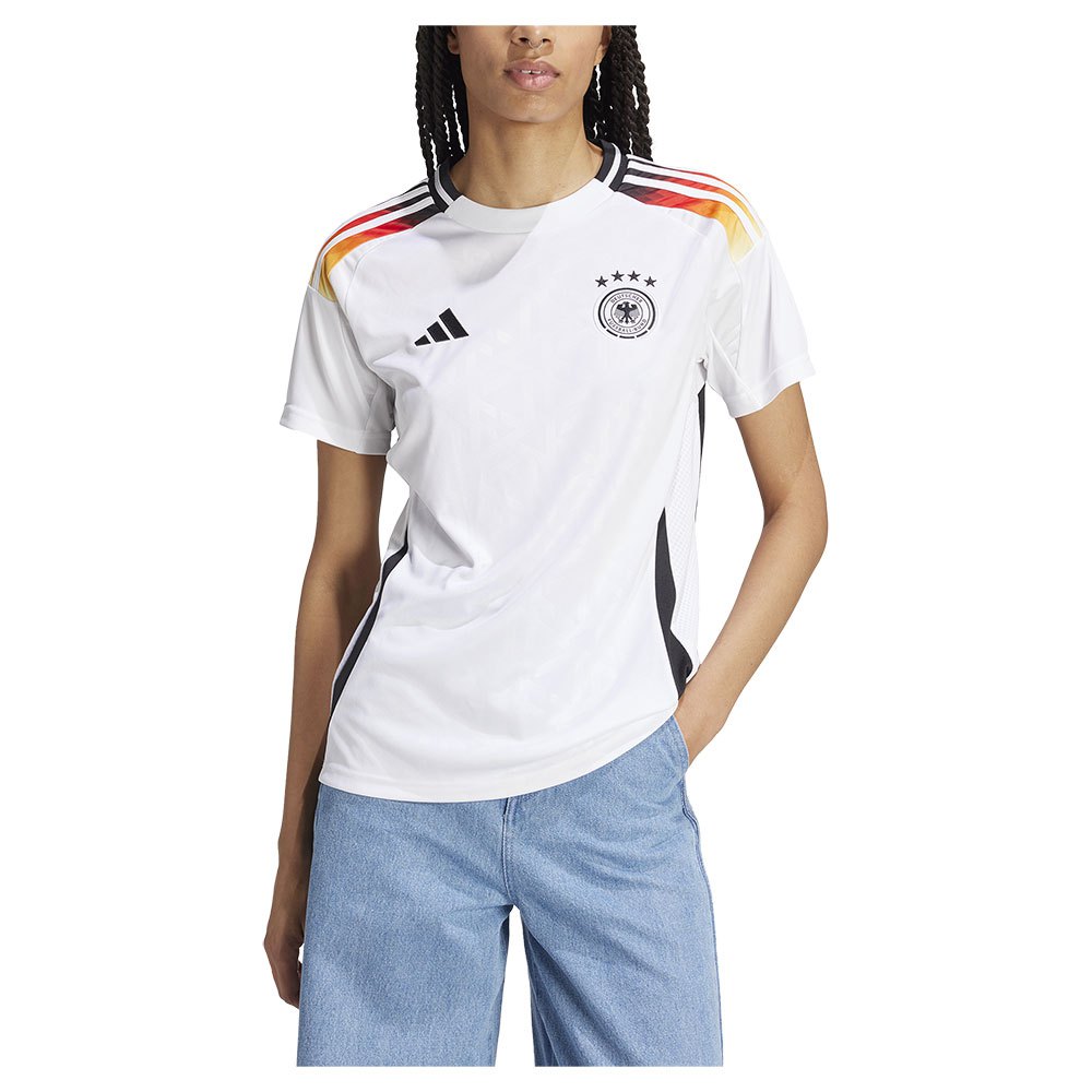 Adidas Germany 23/24 Short Sleeve T-shirt Home Weiß M von Adidas