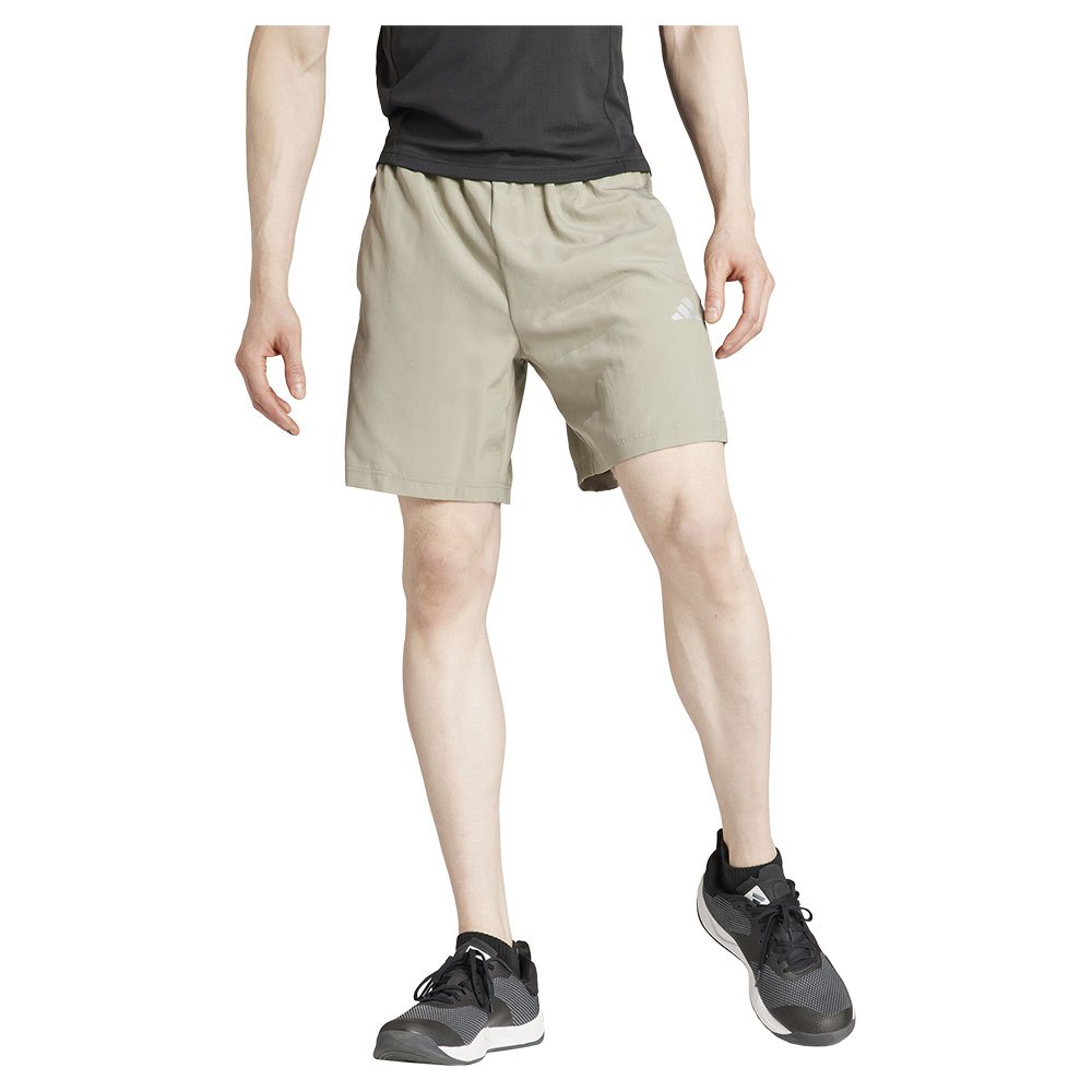 Adidas Gym+ Woven 7´´ Shorts Beige XS Mann von Adidas