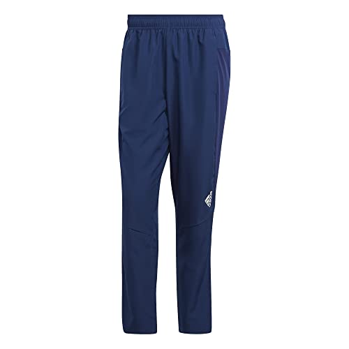 Adidas Herren Pants (1/1) D4M Pant, Dark Blue/White, IC7282, XL von adidas