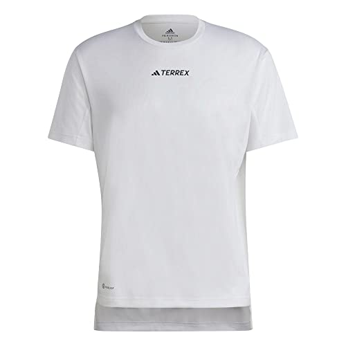 Adidas Herren T-Shirt (Short Sleeve) Mt Tee, White, HM4047, L von adidas