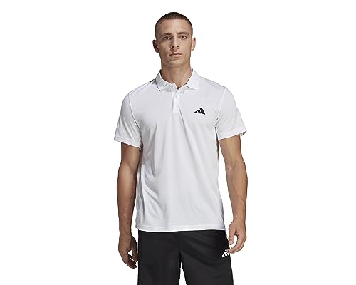 Adidas IB8105 TR-ES Base Polo Polo Shirt Herren White/Black Größe L von adidas
