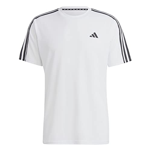 Adidas IB8151 TR-ES Base 3S T T-Shirt Herren White/Black Größe L von adidas