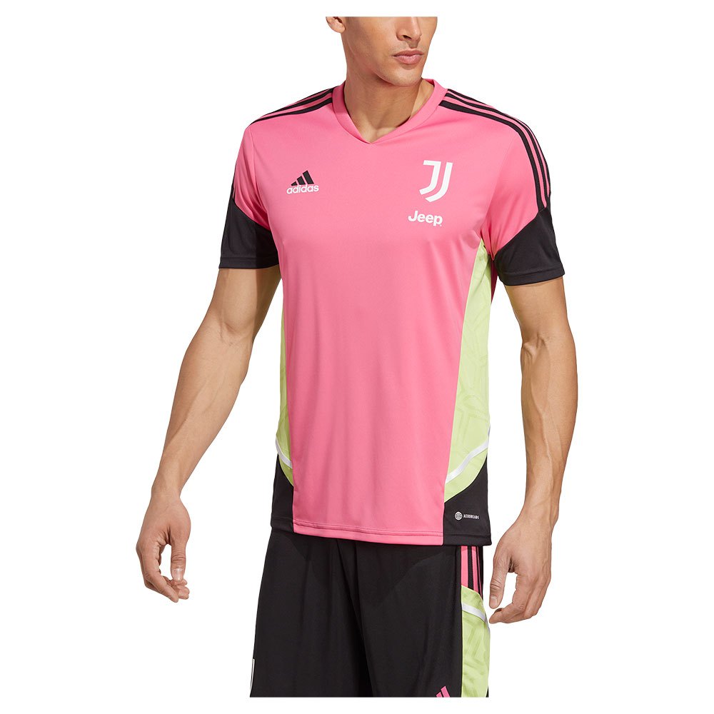 Adidas Juventus 22/23 Short Sleeve T-shirt Travel Rosa XL von Adidas