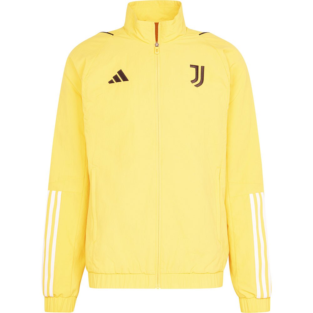 Adidas Juventus 23/24 Tracksuit Jacket Pre Match Gelb L von Adidas