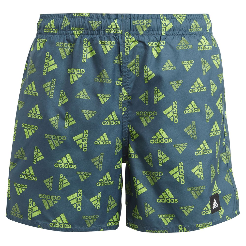 Adidas Logo Print Clx Swimming Shorts Grün 15-16 Years Junge von Adidas