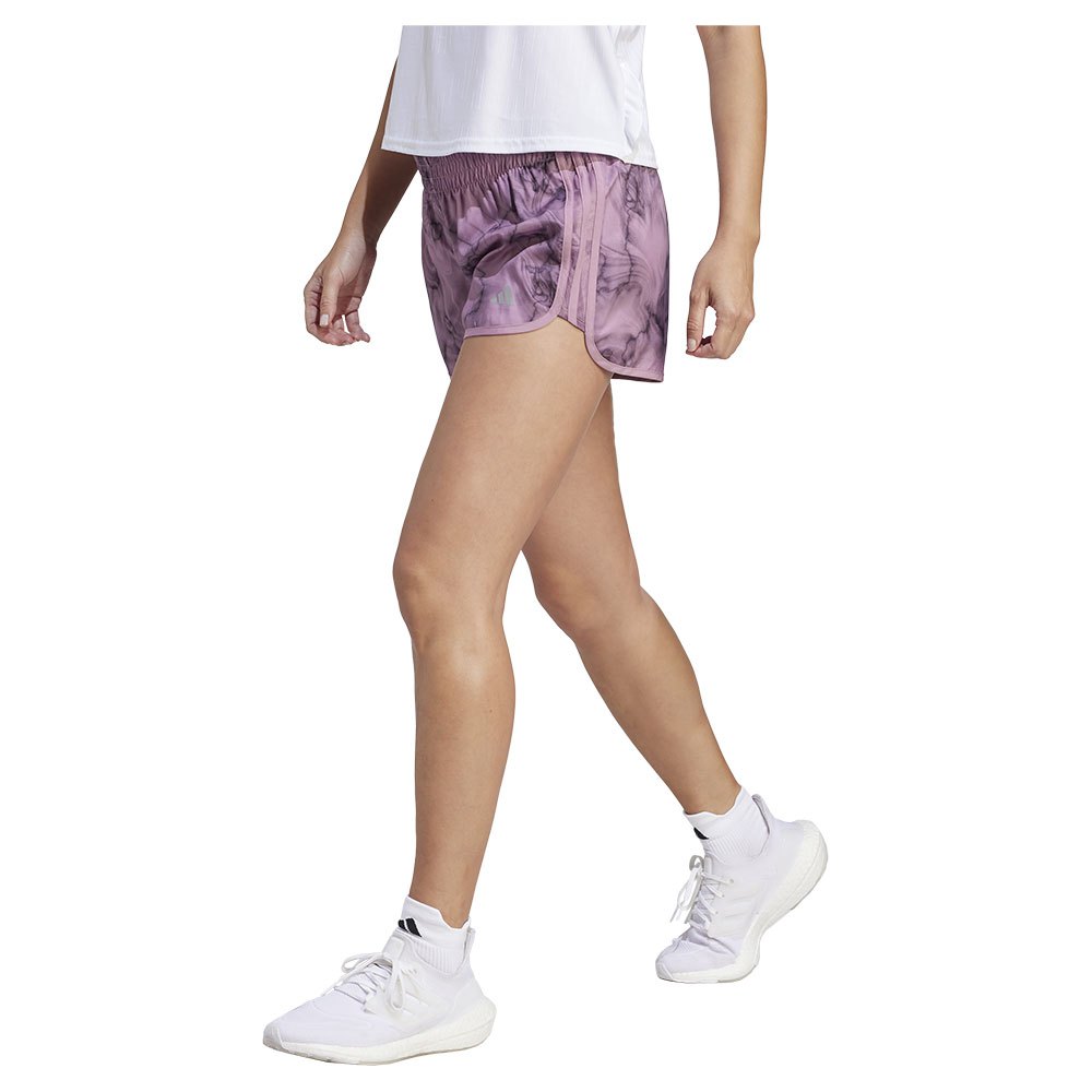 Adidas M20 Aop 3´´ Shorts Lila L Frau von Adidas