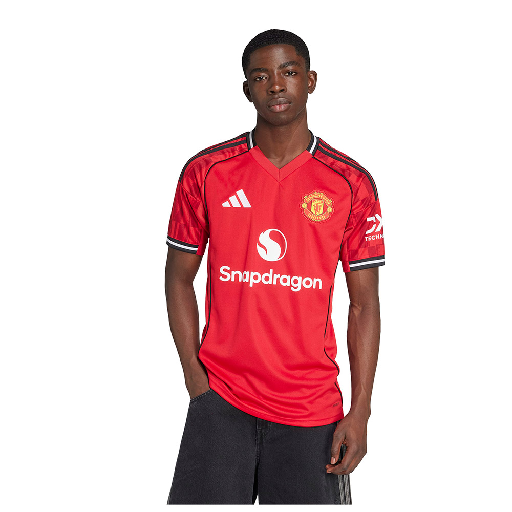 Adidas Manchester United 25/26 Home Short Sleeve T-shirt  XL von Adidas