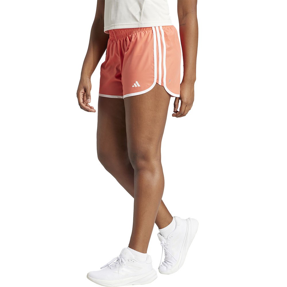 Adidas Marathon 20 3´´ Shorts Orange XS Frau von Adidas