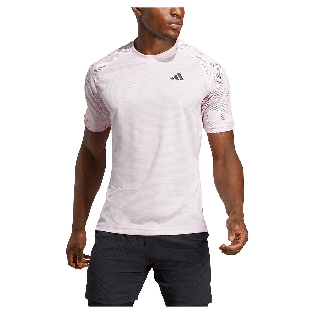 Adidas Mel Raglan Short Sleeve T-shirt Rosa S Mann von Adidas
