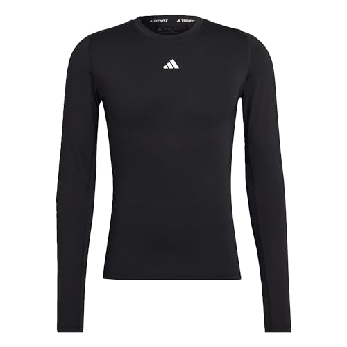 adidas Mens T-Shirt (Long Sleeve) Tf Ls Tee, Black, HK2336, 2XLT von adidas
