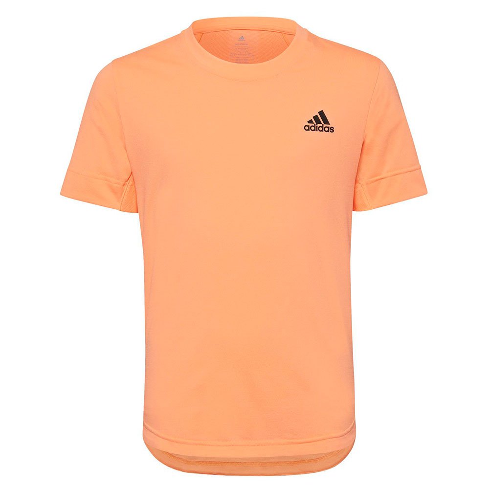 Adidas New York Freelift Short Sleeve T-shirt Orange 13-14 Years Junge von Adidas