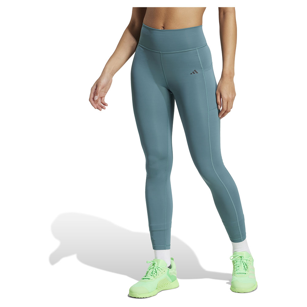 Adidas Optime Stash 7/8 Leggings Grau S / Regular Frau von Adidas