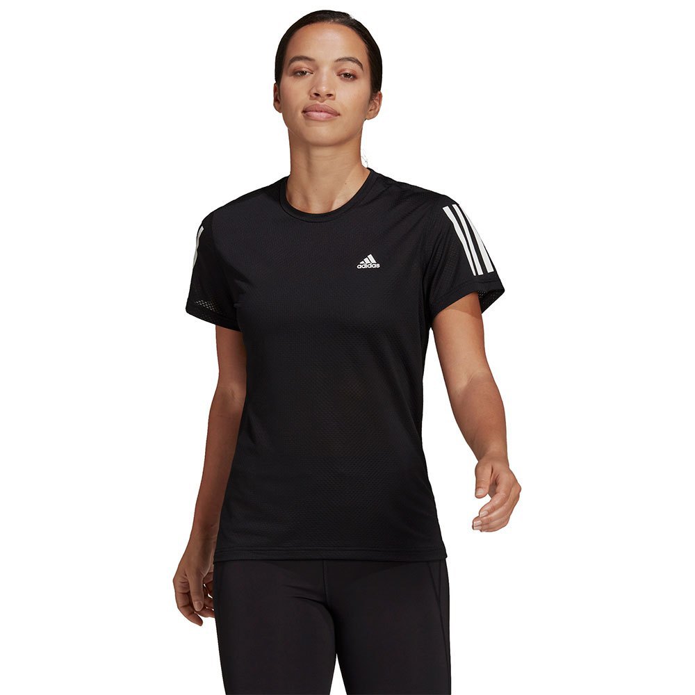 Adidas Otr Cooler Short Sleeve T-shirt Schwarz S Frau von Adidas