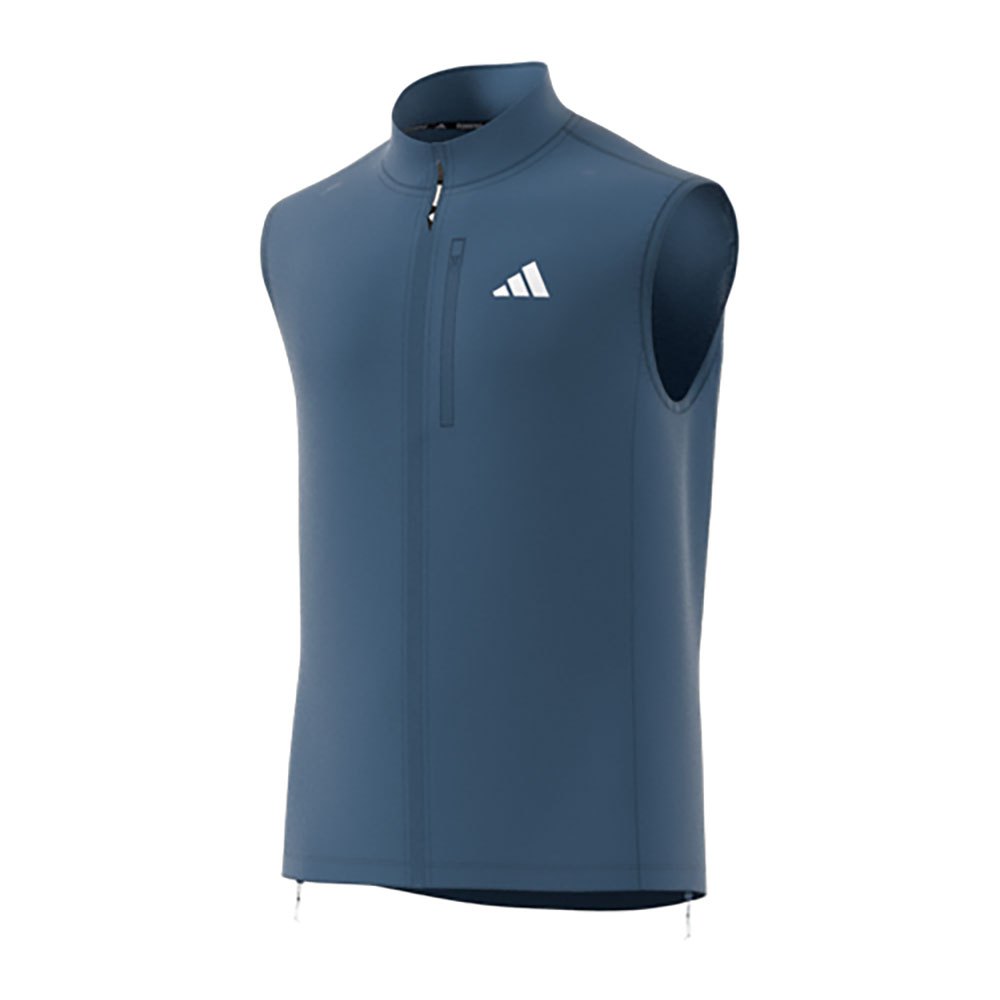 Adidas Own The Run Base Vest Blau L / Regular Mann von Adidas