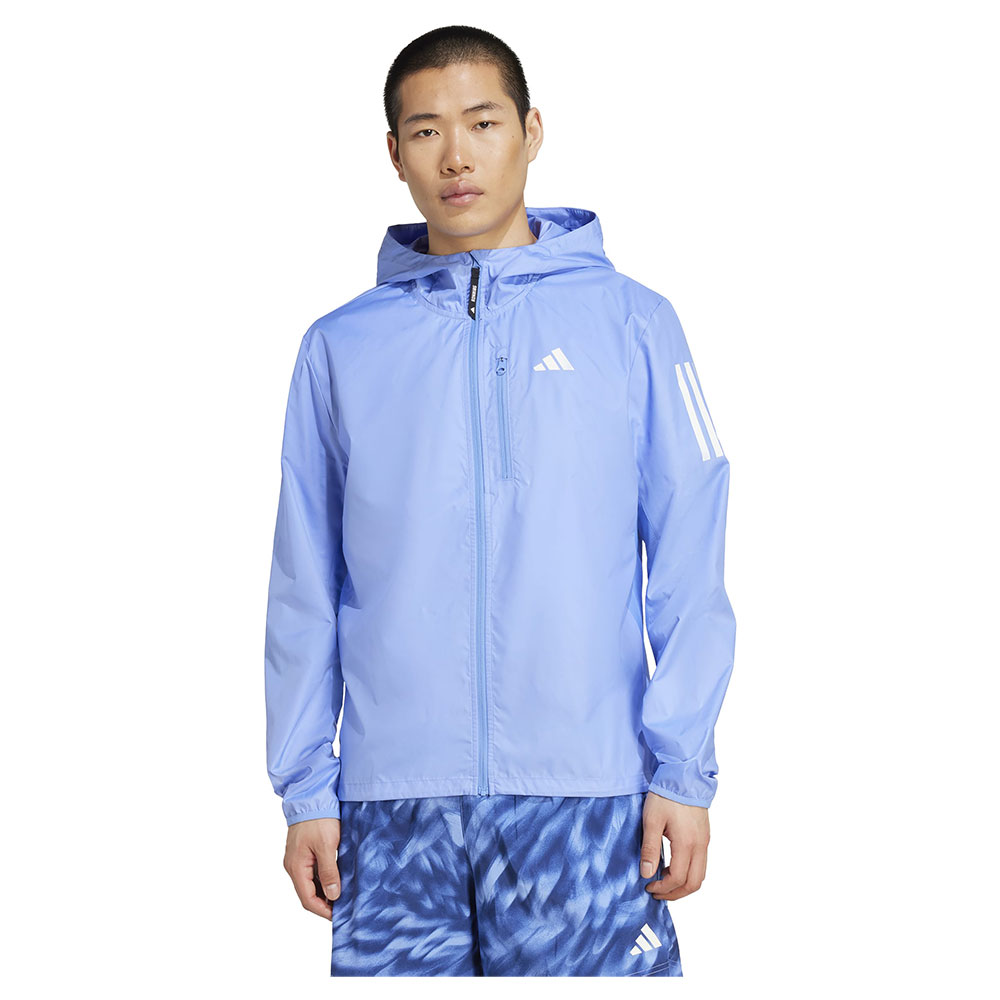Adidas Own The Run Jacket Blau L / Regular Mann von Adidas