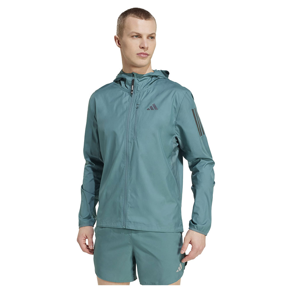 Adidas Own The Run Jacket Grau XL / Regular Mann von Adidas