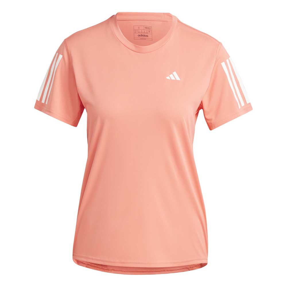 Adidas Own The Run Short Sleeve T-shirt Orange L Frau von Adidas