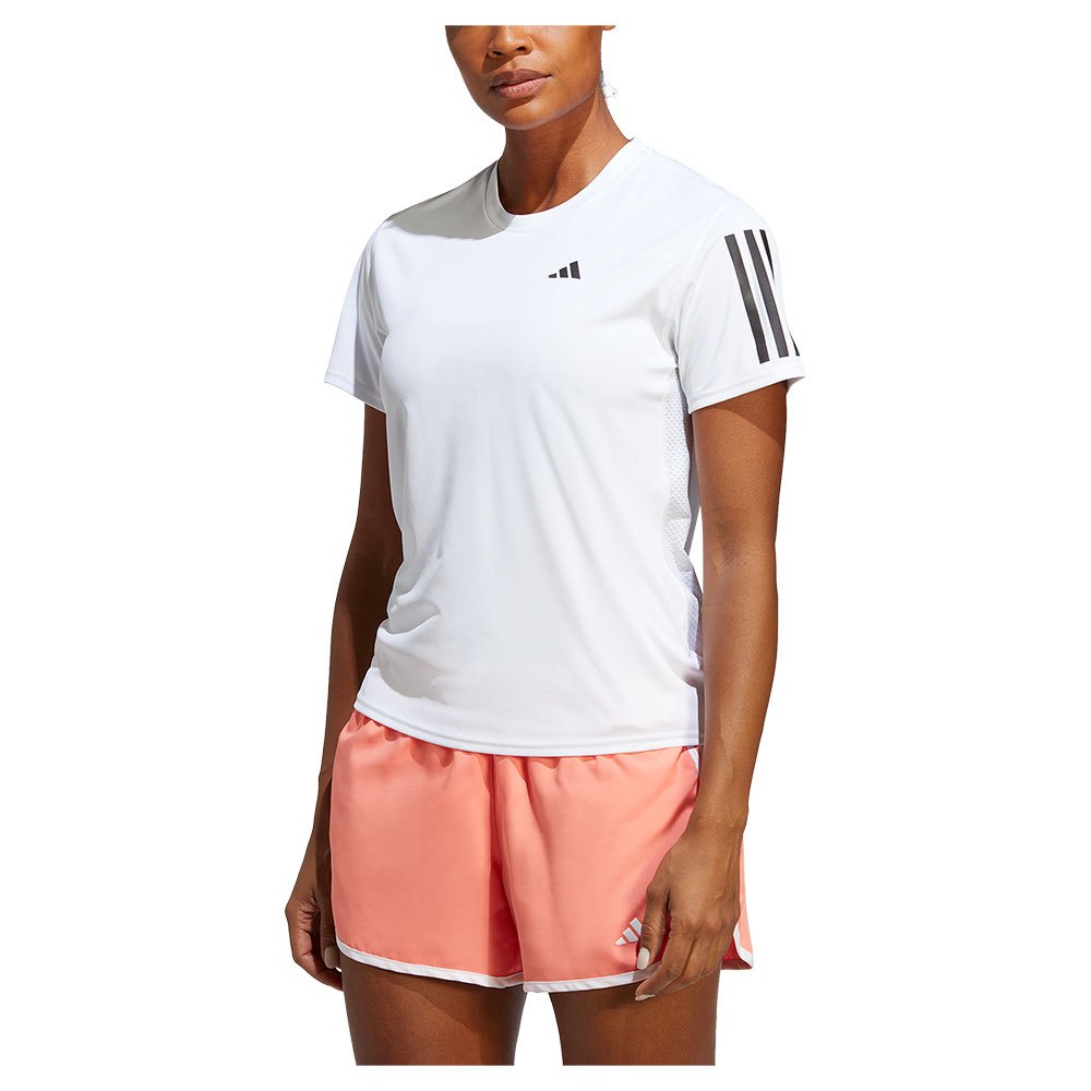Adidas Own The Run Short Sleeve T-shirt Weiß XS Frau von Adidas