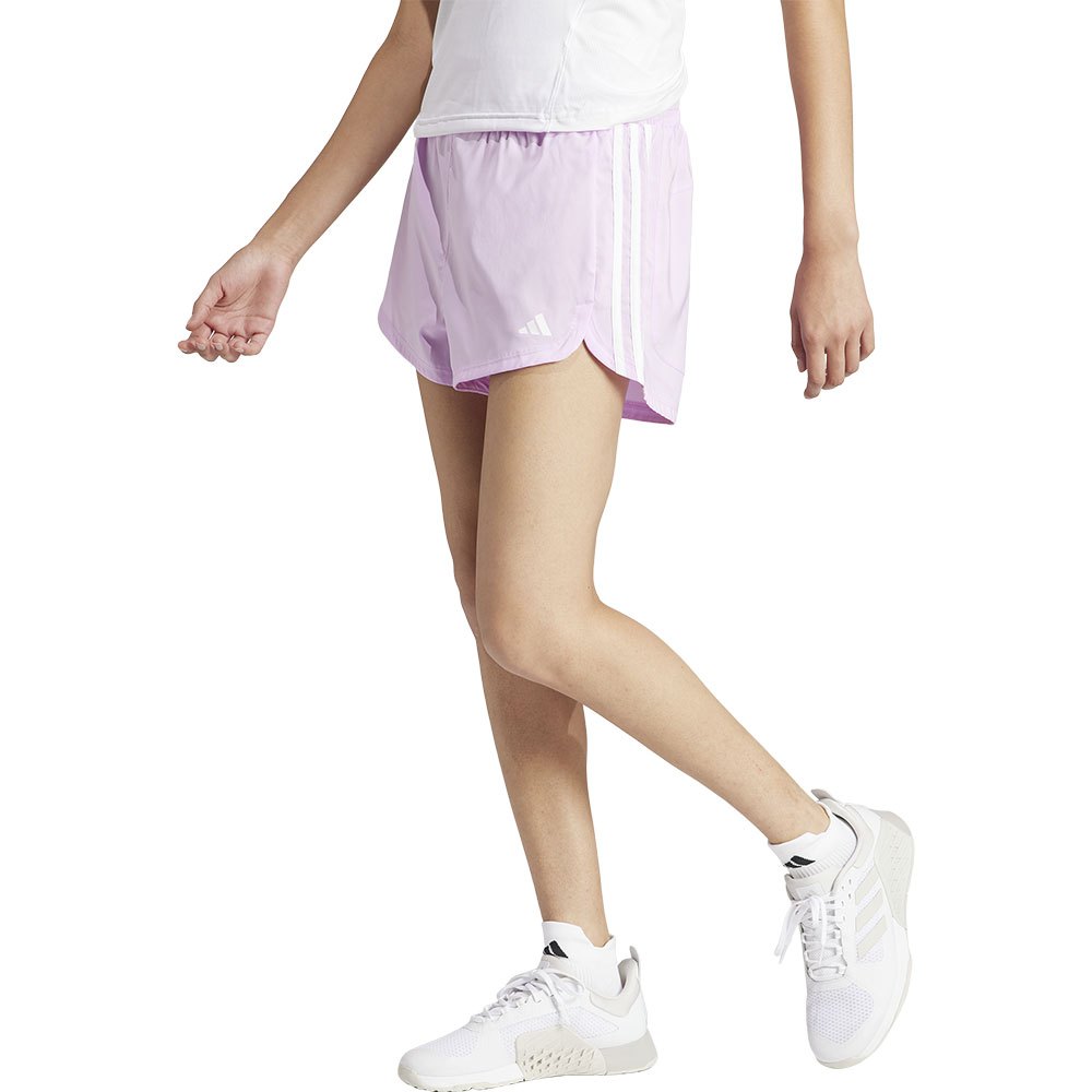 Adidas Pacer Woven High 3´´ Shorts Lila M Frau von Adidas