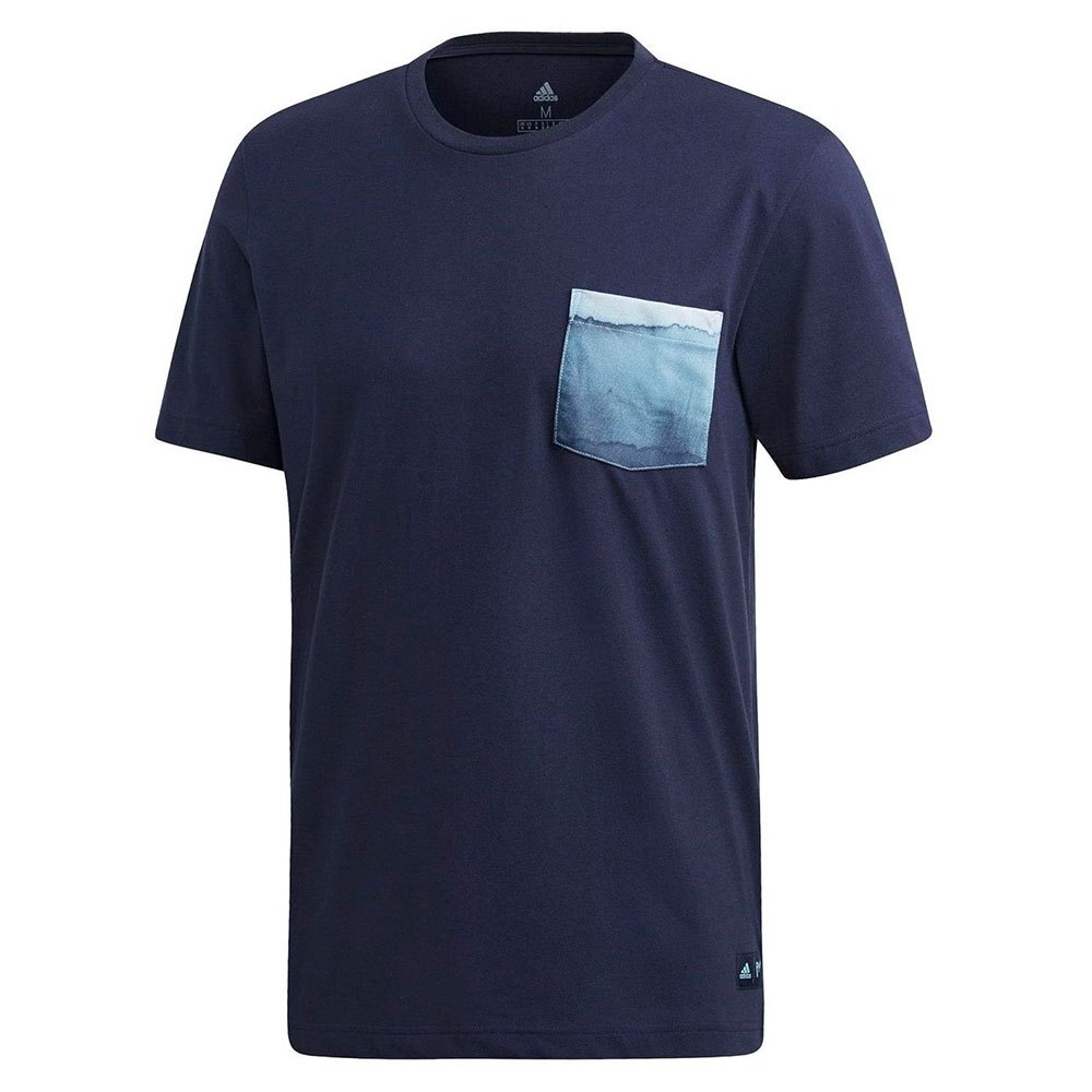 Adidas Parley Pocket Short Sleeve T-shirt Blau M Mann von Adidas