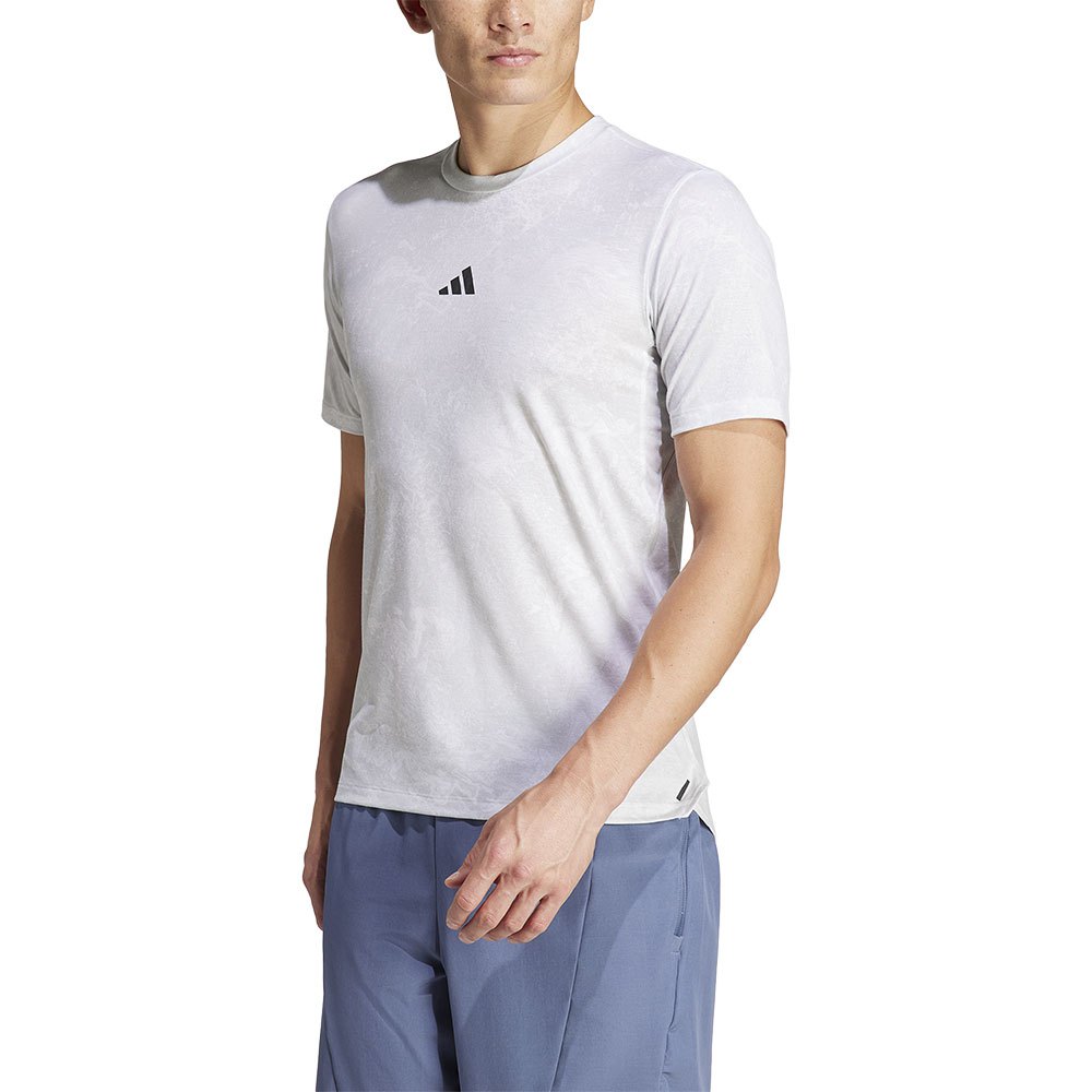 Adidas Power Workout Short Sleeve T-shirt Weiß 2XL Mann von Adidas