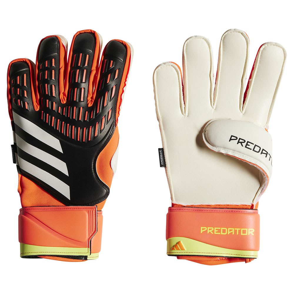 Adidas Predator Match Fingersave Goalkeeper Gloves Orange 10 1/2 von Adidas