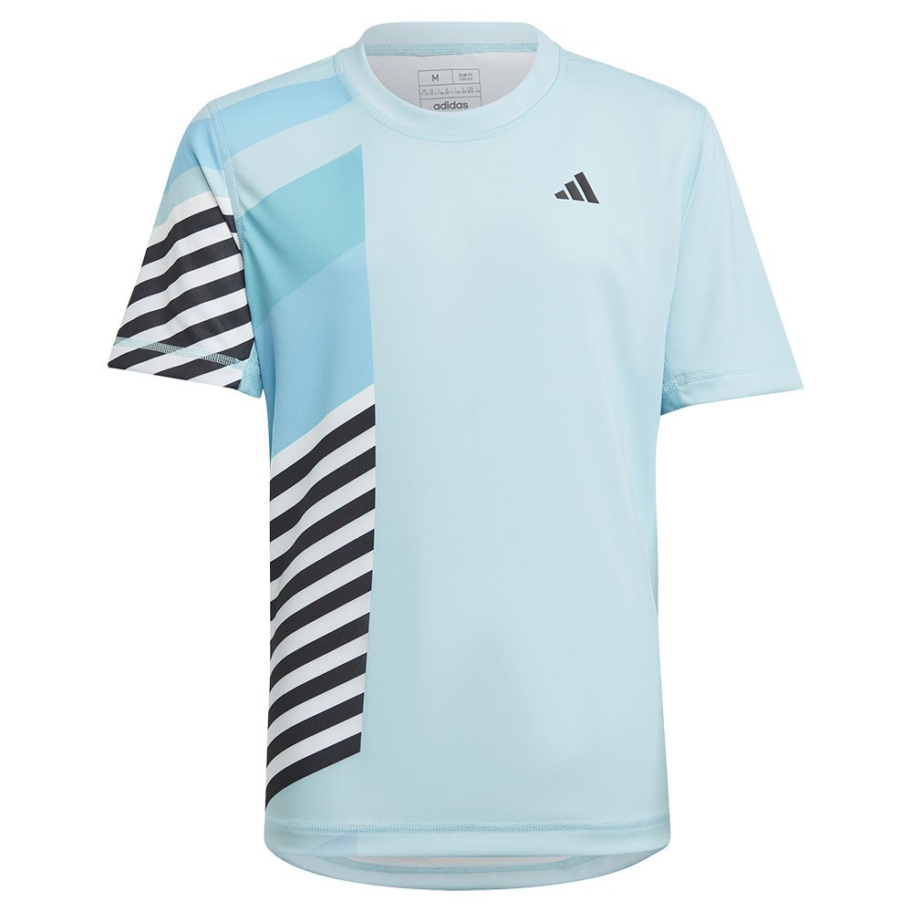 Adidas Pro Short Sleeve T-shirt Blau 7-8 Years Junge von Adidas