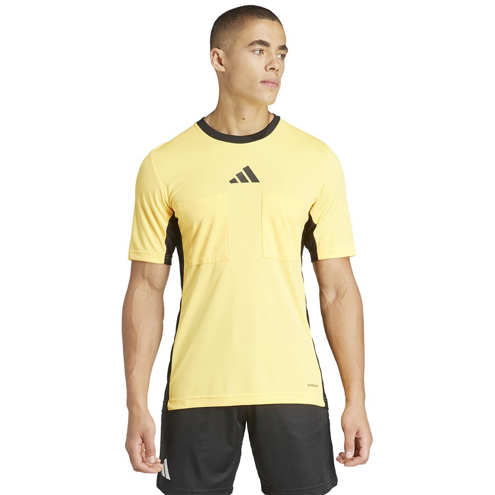 Adidas Referee 24 Short Sleeve T-shirt Gelb M Mann von Adidas
