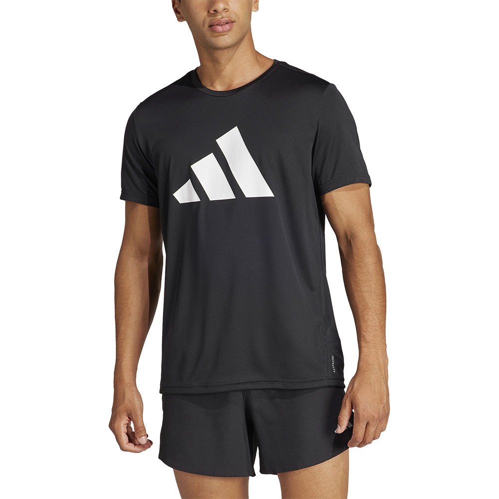 Adidas Run It Short Sleeve T-shirt Schwarz M Mann von Adidas
