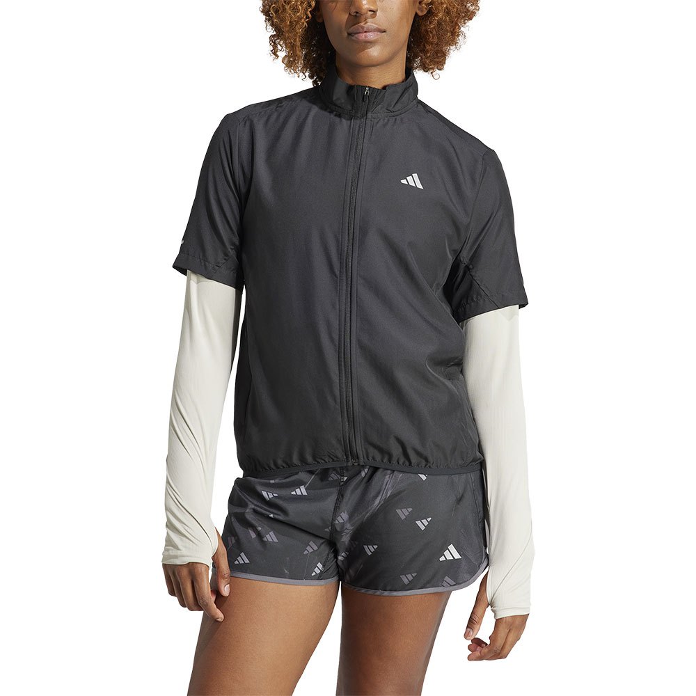 Adidas Run It Sslv Jacket Schwarz S Frau von Adidas