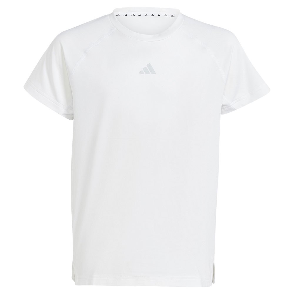 Adidas Slim Fit Short Sleeve T-shirt Weiß 11-12 Years Junge von Adidas
