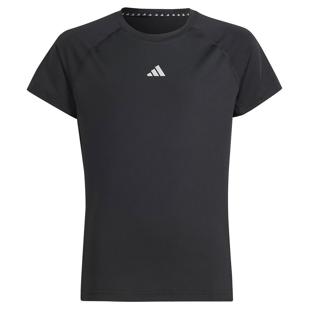 Adidas Slim Fit Short Sleeve T-shirt Schwarz 7-8 Years Junge von Adidas