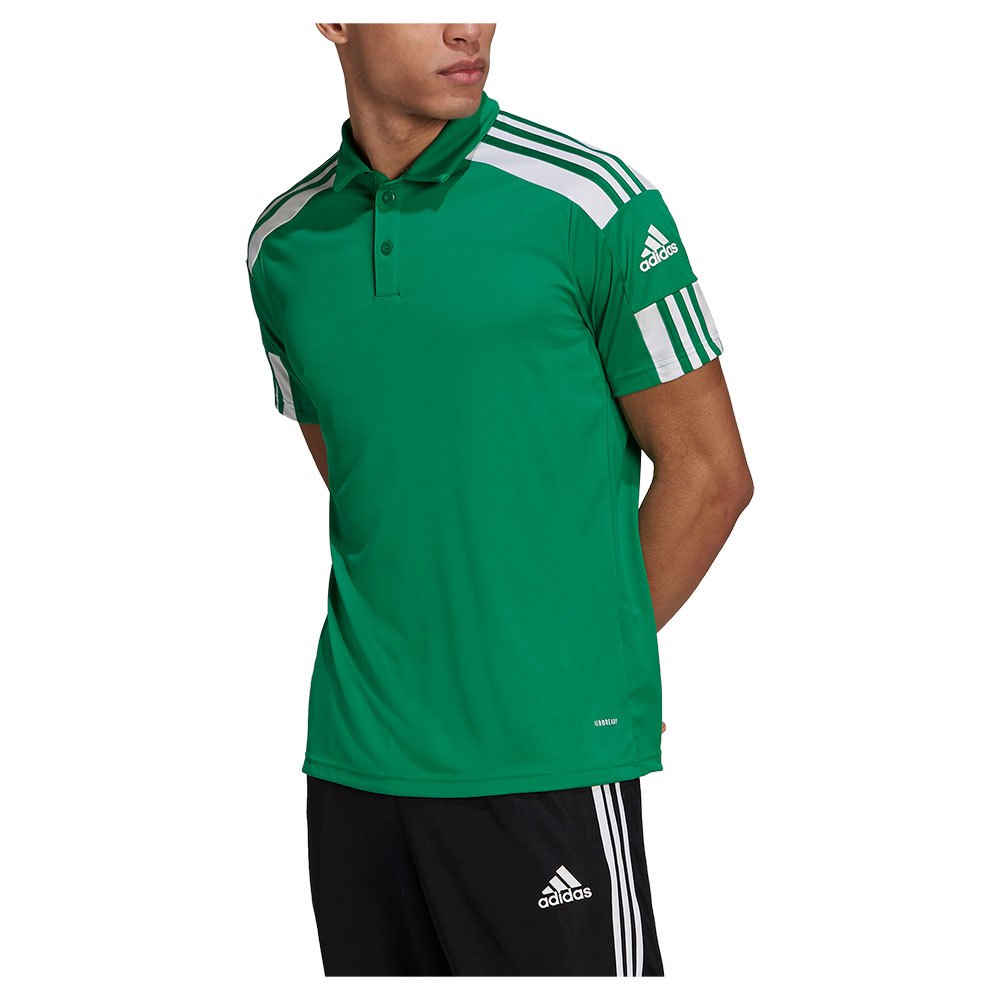 Adidas Squadra 21 Short Sleeve Polo Shirt Grün XS / Regular Mann von Adidas