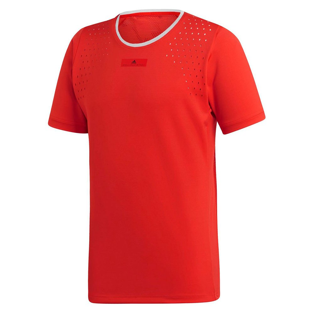 Adidas Stella Mccartney Short Sleeve T-shirt Rot S Mann von Adidas